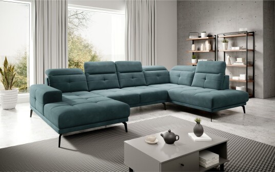 Devender Sofa m. Divan og Sjeselong Turkis