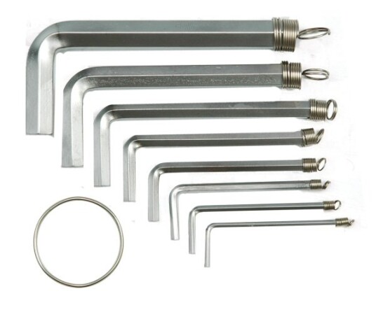 Vorel Unbrakonøkler Type L 1,5-10Mm 10 Stk. 56391