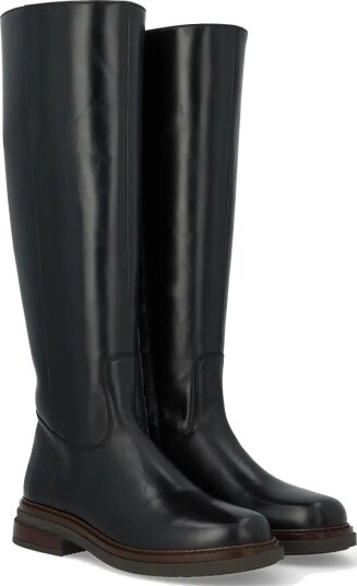 ANGULUS Booties - Flat - With Zipper - 1835/001 BLACK/BLACK - 40