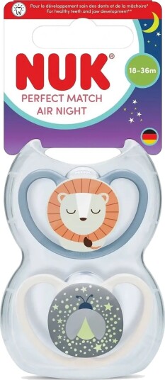 Nuk Perfect Match Air Night Lion Size 18 36 Months Multi/Patterned Nuk Perfect Match Air Night Lion Size 18 36 Months Multi/Patterned