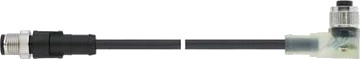 Lapp Unitronic Ab-C8-M12ms-0.3Pur-M12fa 0,3 M M12/M12 Hankjønn/Hunkjønn Sort