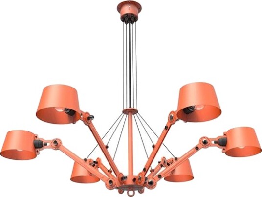 Tonone Bolt Taklampe 6 armet Slående Oransje Tonone Bolt Taklampe 6 armet Slående Oransje