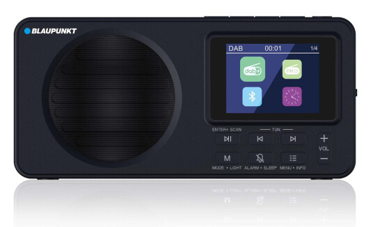 Blaupunkt DR6BK DAB radio Svart Blaupunkt DR6BK DAB radio Svart