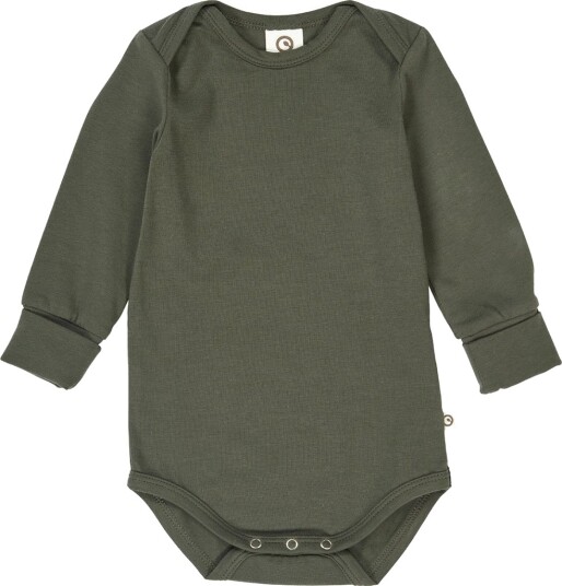 Müsli Body I/e   Cozy Meg   Deep Green   Müsli   2 år (92)   Langermet Body   Grønn