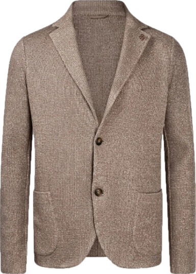 Gran Sasso Herre Strikkevarer Beige S,