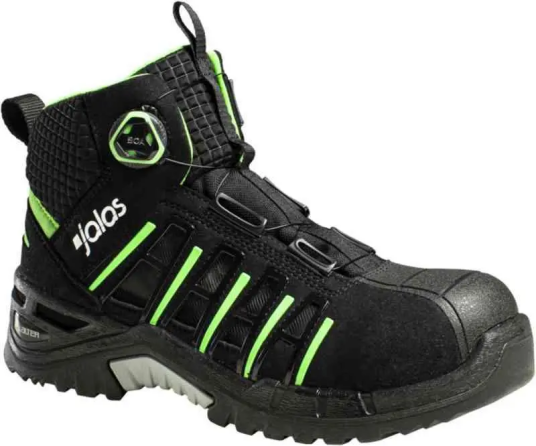 Jalas Verneskolett 9945 Exalter Boa S1P Mann Str. 46 Sort/Lime Par Jalas Verneskolett 9945 Exalter Boa S1P Mann Str. 46 Sort/Lime Par