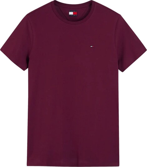 Tommy Jeans Tjm Xslim Jersey Tee Ext CALYPSO BERRY XL