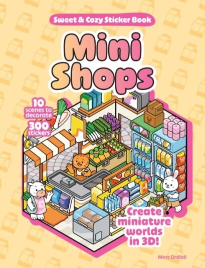 Mini Shops Sweet & Cozy Sticker Book