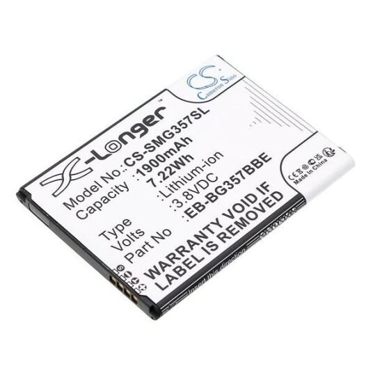 Samsung Galaxy Ace Style LTE batteri (1900 mAh 3.8 V) Samsung Galaxy Ace Style LTE batteri (1900 mAh 3.8 V)