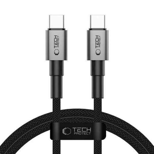 Tech-Protect UltraBoost DNA 100W/5A USB-C Kabel 100 cm Grå Tech-Protect UltraBoost DNA 100W/5A USB-C Kabel 100 cm Grå