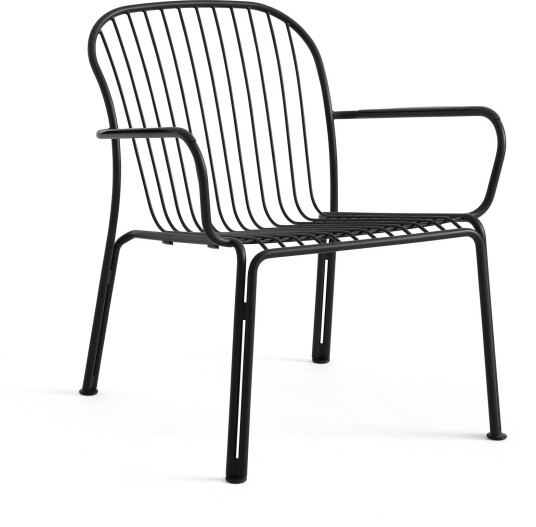 &tradition; - Thorvald Lounge Armchair Sc101, Warm Black - Utendørs Lenestoler - Space Copenhagen