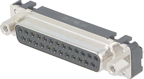 Harting 09 66 351 6513 D-Sub 3 Sort Metallisk Polybutylentereftalat Pbt Stål Termoplast Kobberlegering 10 Mo 1000 V