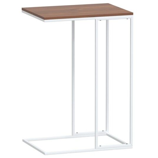 vidaXL Sidebord hvit 40x30x59 cm konstruert tre