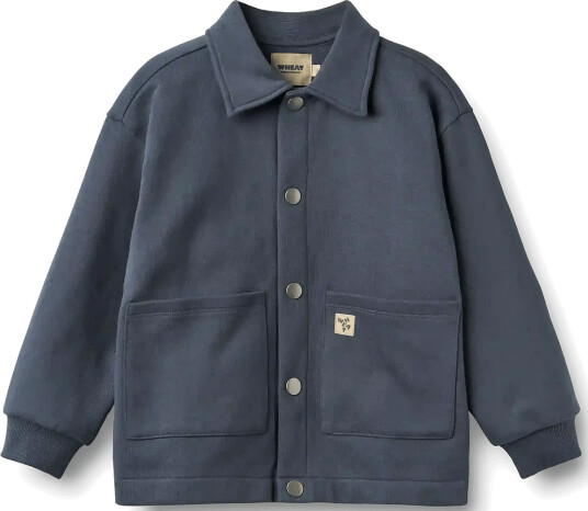 Wheat Sweat Jacket L/S Carmine Navy 98