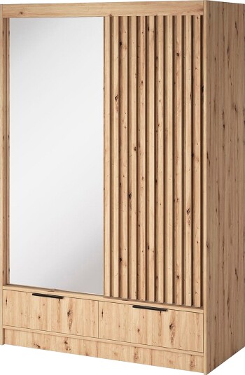 eltapSkyvegarderobe Voodi Ii 120x60x204BrunGarderobeskap & klesskap
