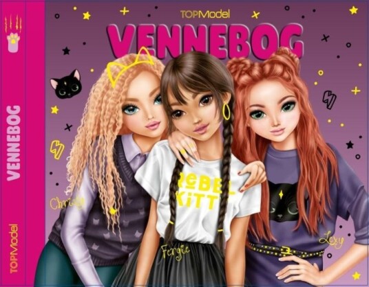TOPModel vennskapsbok REBEL KITTY 4513200 TOPModel vennskapsbok REBEL KITTY 4513200