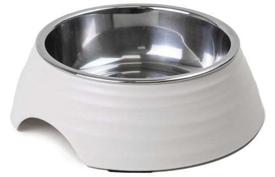 Mat- Og Vannskål Ripple White S 160 ml 14X4.5 cm