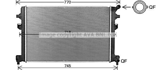 Radiator AVA Clever Choice VN2426