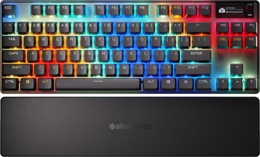 SteelSeries Apex Pro TKL Gen 3 Trådløst Gaming Tastatur med OmniPoint 3.0 og USB-C SteelSeries Apex Pro TKL Gen 3 Trådløst Gaming Tastatur med OmniPoint 3.0 og USB-C