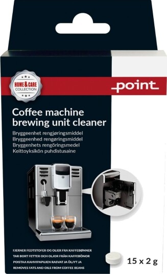 POINT POCOCLEAN RENGJØRINGSTABLETTER TIL BRYGGEENHET 15 X 2G POCOCLEAN