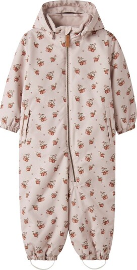 Lil" Atelier Vinterdress NmfLasnow Stillhet Violet/Epler Lil Atelier 7 8 år (122 128) Vinterdress Rosa