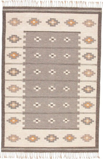 Bargi   Ullteppe Röllakan 200x300 cm   Grå