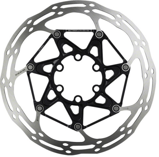 SRAM Rotor Centerline 160 mm To Delt Avrundet 160mm SRAM Rotor Centerline 160 mm To Delt Avrundet 160mm