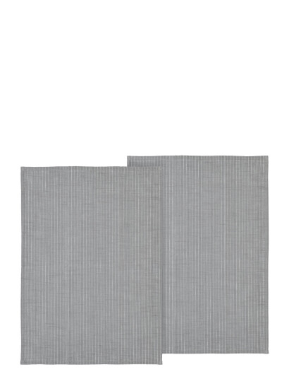 Södahl Viskestykke Line 2 Stk - Grey - 50X70CM x 70
