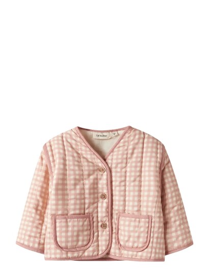 Lil"Atelier Nbflarose Ls Quilt Jacket Lil Pink 68 Lil"Atelier Nbflarose Ls Quilt Jacket Lil Pink 68