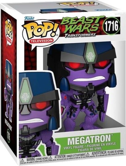 Northix Transformers Funko Pop! Vinylfigur Megatron Tyrannosaurus Rex