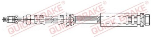 Bremseslange QUICK BRAKE 37.918 Bremseslange QUICK BRAKE 37.918