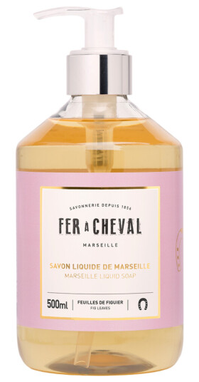 Fer Á Cheval Marseille flytende såpe fikenblader 500ml