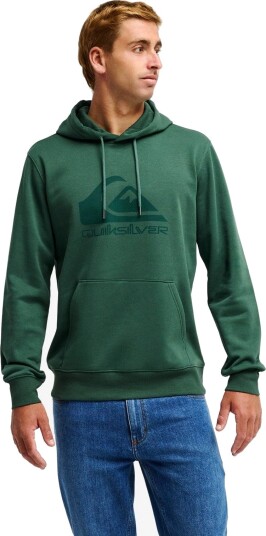 Quiksilver Comp Logo Hoodie Green XXL