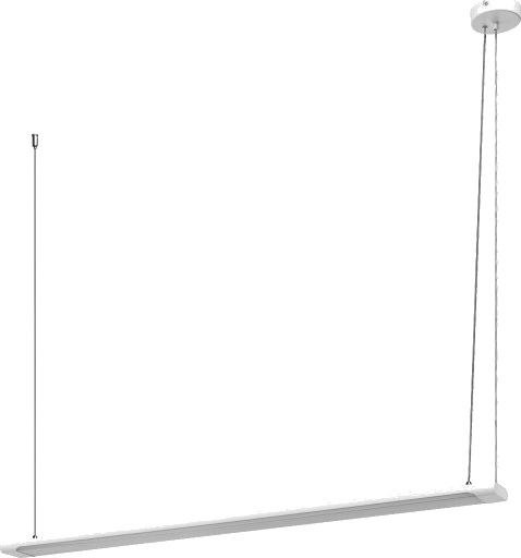 Osram Office Slab langbordspendel hvit