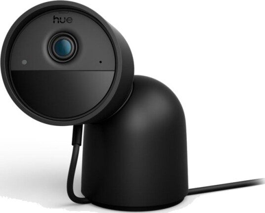 Philips Hue Secure 2K skrivebordsovervåkningskamera svart