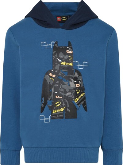 LEGO® Batman Hettegenser LWStorm Blå LEGO® Wear 4 år 104 Hettegenser