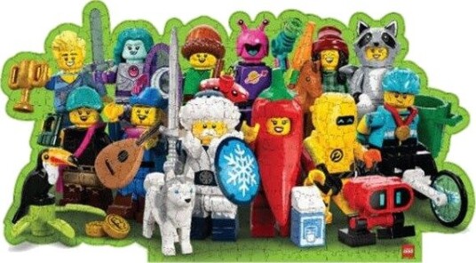 LEGO Minifigures Shape Collage 1 Puzzle 500 Pcs