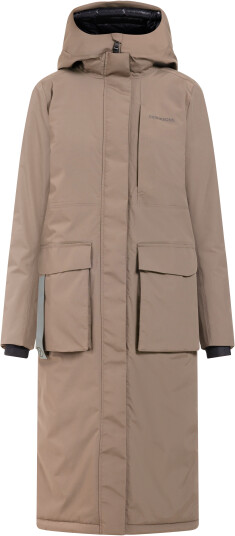 Didriksons Women's Leya Parka Long 3 Mocha Brown 34 Didriksons Women's Leya Parka Long 3 Mocha Brown 34