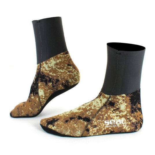 Seac Neopren Sokker Camo Brown