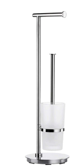 Smedbo Fk607 Toalettpapirholder/børste Krom