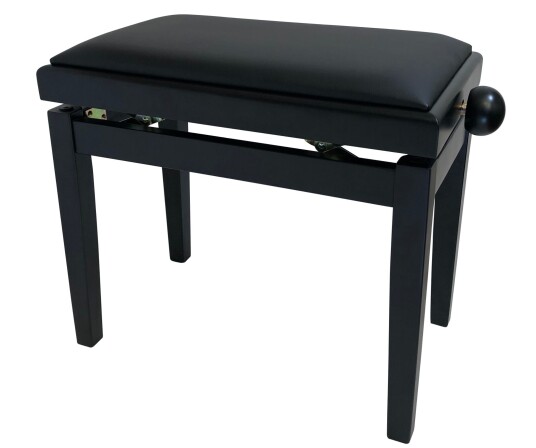 Pulse pianokrakk Deluxe sort matt justerbar.