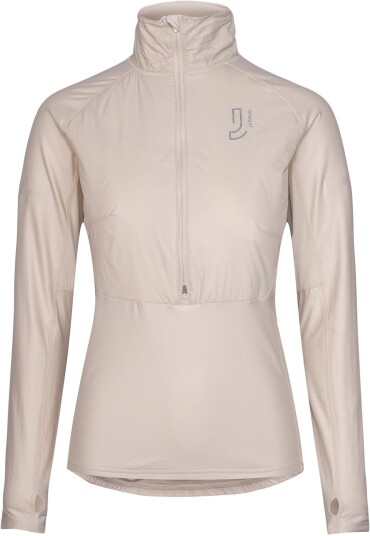 Johaug Gleam Primaloft Half Zip Dame Light Beige L Johaug Gleam Primaloft Half Zip Dame Light Beige L