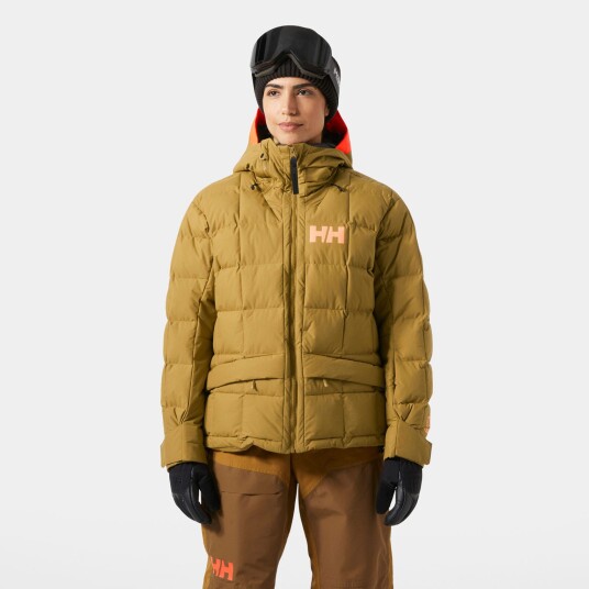 Helly Hansen Emiko Ridable Puffy Jacket Dame Brun S