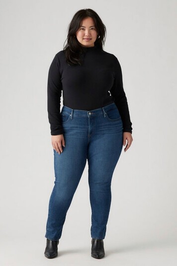 Levi's Plus Jeans 311 PL Shaping Skinny D Soft B Blå Levi's Plus Jeans 311 PL Shaping Skinny D Soft B Blå