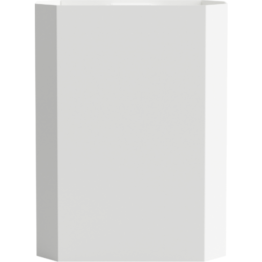 Nichba Paper Bin søppelbøtte 12 liter hvit Nichba Paper Bin søppelbøtte 12 liter hvit