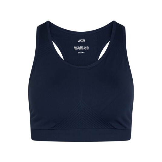 Zebdia Seamless Sports BH Farge: Blå Størrelse: XL/XXL Kvinner Zebdia Seamless Sports BH Farge: Blå Størrelse: XL/XXL Kvinner