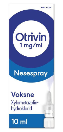 Otrivin 1 mg/ml nesespray voksne 10 ml