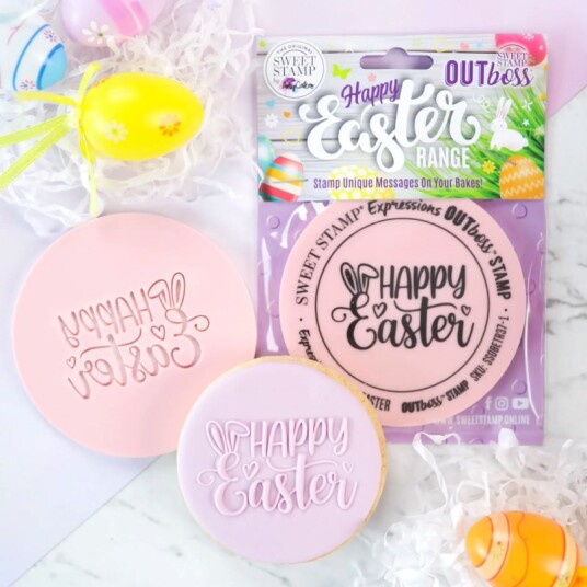 Sweet Stamp Outboss Stempel Happy Easter 