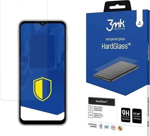 3mk 9H HardGlass Skjermbeskytter for Samsung Galaxy A14 / A14 5G 3mk 9H HardGlass Skjermbeskytter for Samsung Galaxy A14 / A14 5G