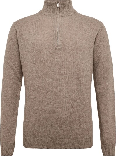 Casual Friday | Cfkarl Halfzip Lambswool Knit | XXXL